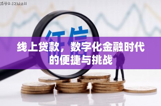 芦洲线上贷款，数字化金融时代的便捷与挑战