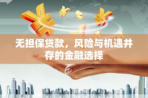 芦洲无担保贷款，风险与机遇并存的金融选择