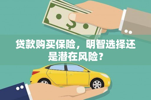 芦洲贷款购买保险，明智选择还是潜在风险？