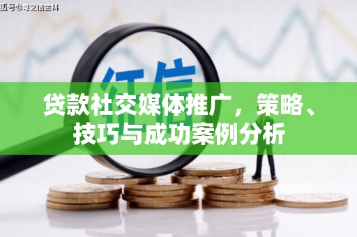 芦洲贷款社交媒体推广，策略、技巧与成功案例分析