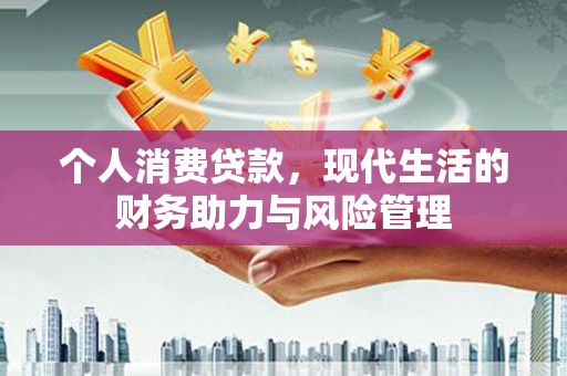 芦洲个人消费贷款，现代生活的财务助力与风险管理