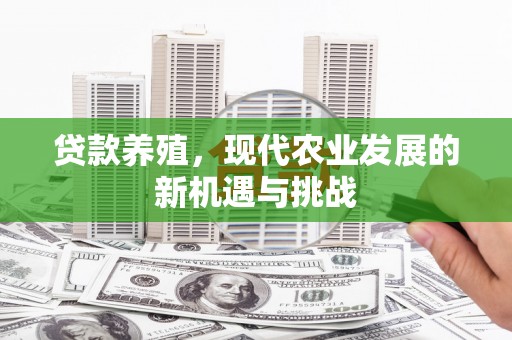 芦洲贷款养殖，现代农业发展的新机遇与挑战