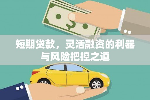 芦洲短期贷款，灵活融资的利器与风险把控之道