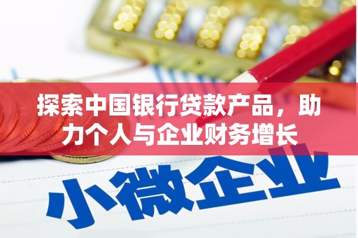 芦洲探索中国银行贷款产品，助力个人与企业财务增长