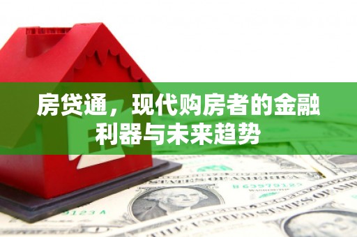 芦洲房贷通，现代购房者的金融利器与未来趋势
