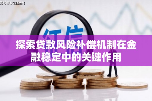 芦洲探索贷款风险补偿机制在金融稳定中的关键作用