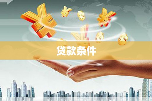 芦洲贷款条件