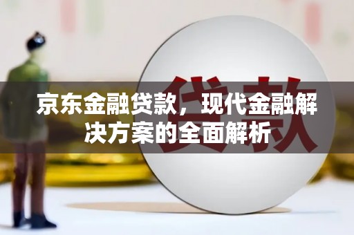 芦洲京东金融贷款，现代金融解决方案的全面解析