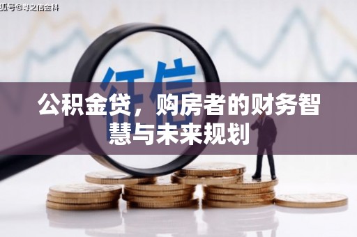 芦洲公积金贷，购房者的财务智慧与未来规划