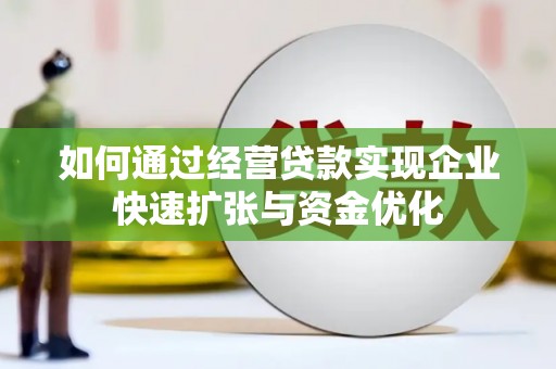 芦洲如何通过经营贷款实现企业快速扩张与资金优化
