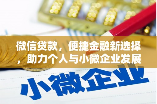 芦洲微信贷款，便捷金融新选择，助力个人与小微企业发展
