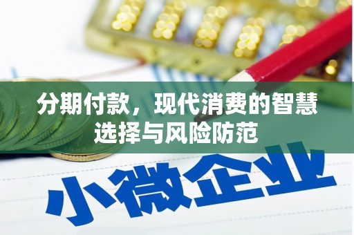 芦洲分期付款，现代消费的智慧选择与风险防范