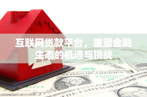 芦洲互联网贷款平台，重塑金融生态的机遇与挑战