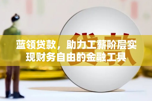 芦洲蓝领贷款，助力工薪阶层实现财务自由的金融工具