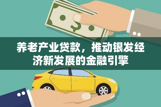 芦洲养老产业贷款，推动银发经济新发展的金融引擎