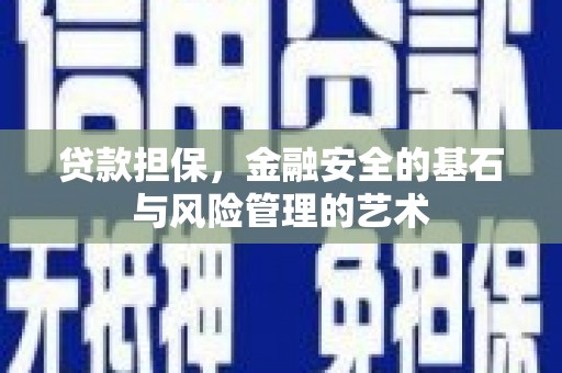 芦洲贷款担保，金融安全的基石与风险管理的艺术