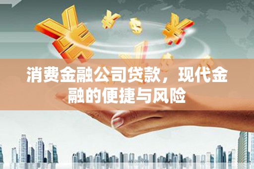 芦洲消费金融公司贷款，现代金融的便捷与风险