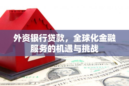 芦洲外资银行贷款，全球化金融服务的机遇与挑战