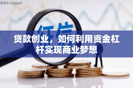 芦洲贷款创业，如何利用资金杠杆实现商业梦想