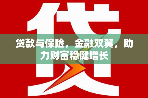 芦洲贷款与保险，金融双翼，助力财富稳健增长