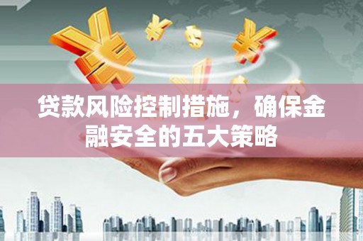 芦洲贷款风险控制措施，确保金融安全的五大策略