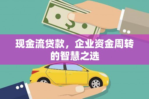 芦洲现金流贷款，企业资金周转的智慧之选