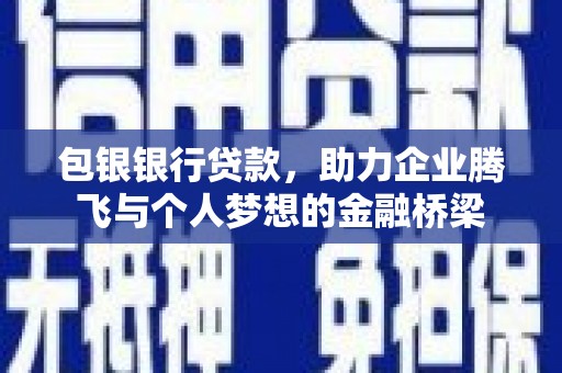 芦洲包银银行贷款，助力企业腾飞与个人梦想的金融桥梁