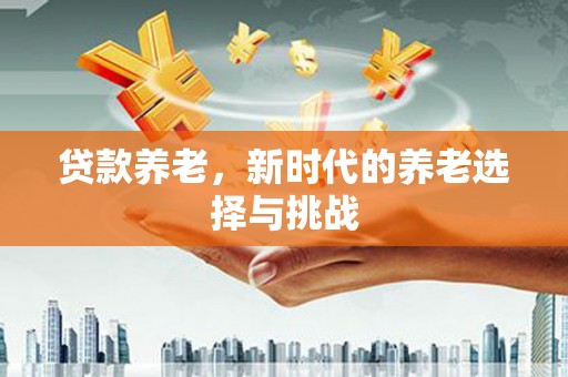 芦洲贷款养老，新时代的养老选择与挑战