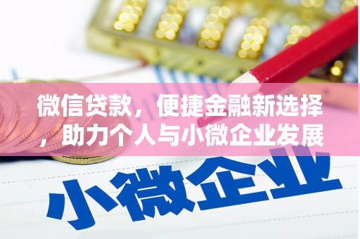 芦洲微信贷款，便捷金融新选择，助力个人与小微企业发展