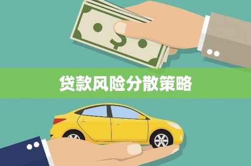 芦洲贷款风险分散策略
