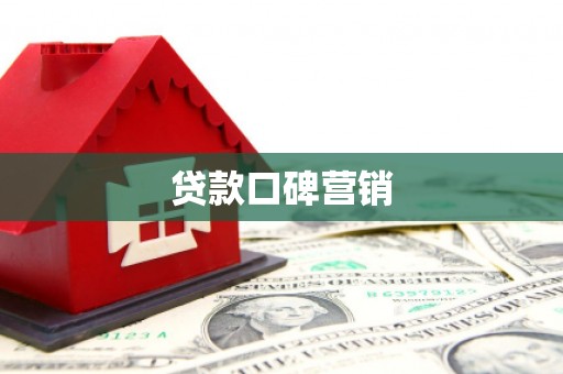 芦洲贷款口碑营销
