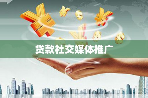 芦洲贷款社交媒体推广