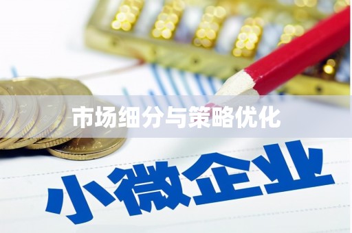 芦洲市场细分与策略优化