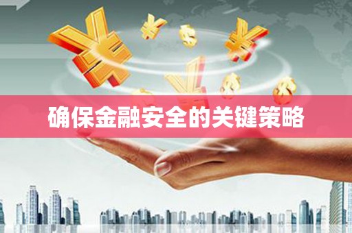 芦洲确保金融安全的关键策略